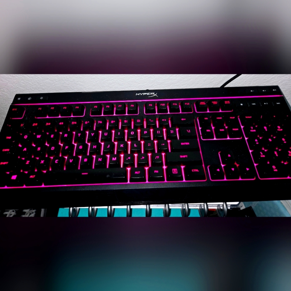 HyperX Alloy Core HX-KB5ME2 Wired USB Gaming Membrane KeyboardRGB Lighting